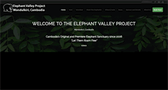 Desktop Screenshot of elephantvalleyproject.org