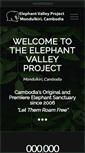 Mobile Screenshot of elephantvalleyproject.org